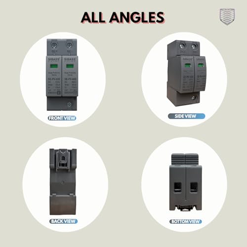 Image of AC /DC Surge Protection Device (SPD) 320V / 600V / 1000V - Single & Three Phase, 2 Pole / 3 Pole / 4 Pole - Sibass or Phoenix Contact (DC SPD, Sibass-600V-2P)