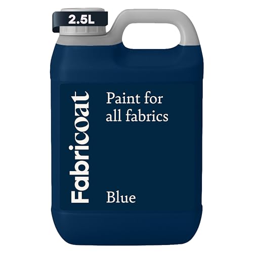 Image of Fabricoat Fabric Paint & Upholstery Dye, Blue, Flexible Finish