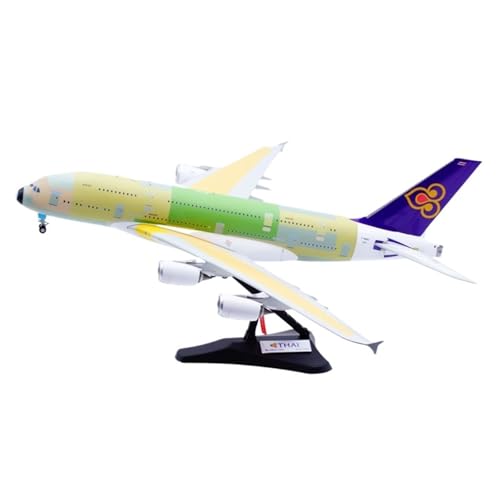Modelo de avión Thai Airways A380 Vantor réplica escala 1:200