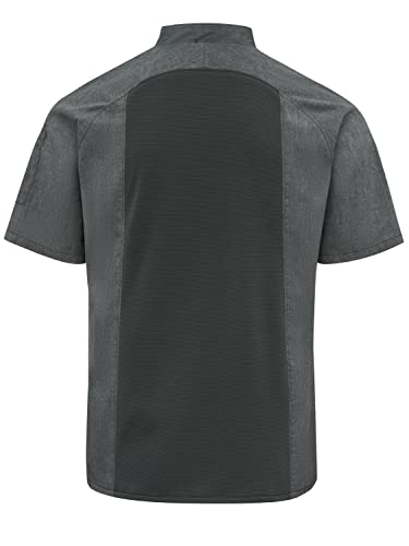 Image of Red Kap mens Airflow Raglan Chef Coat With OilblokChef's Jacket