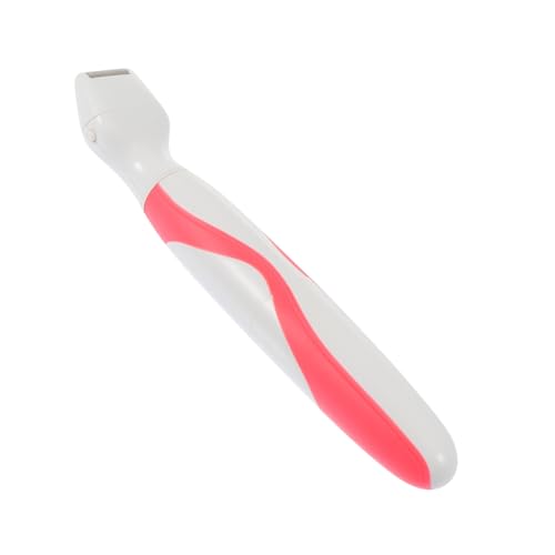 FONDOTIN Depiladora Eléctrica para Mujer Multifuncional Roja Afeitadora Corporal y Facial con Cuchillas de Inoxidable Segura y Suave para Axilas Piernas y Íntimas Diseño Ligero y Duradero