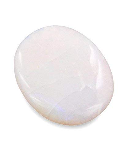 Opal Stone opale blanche ovale pour création de bague et pendentif artisanal