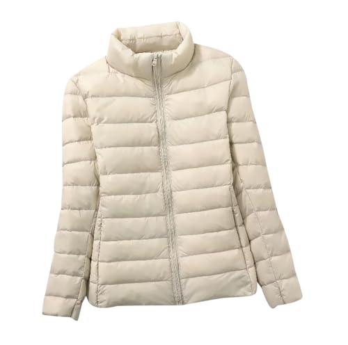 Plumifero Ultraligero Mujer Abrigo Plumas Ligeros Mujer Chaqueta Plumon Acolchado Plumiferos Mujer Plumífero Ultraligero Plumifero Ligero Mujer Cazadora Plumas Mujer Puffer Down Jacket Women M