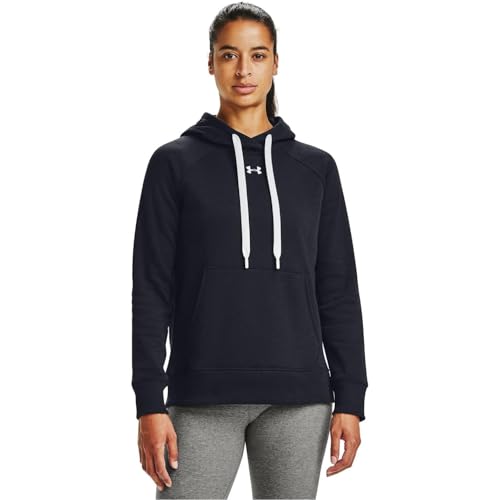 Under Armour Women's Rival Fleece Pull-Over Hoodie3