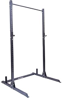 GYM MASTER Adjustable Squat Rack Power Cage and Pull Up Bar