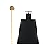 Cowbell Musical Instrument Accessory – Durable Metal Cowbell with Custom Logo Design Option, Innovative Sound Percussion Accessory for Drummers & Performance Use, Ideal for Band Rhythm