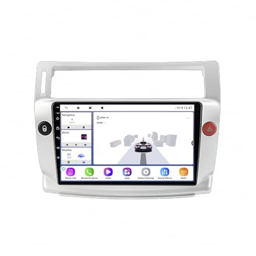 GPS Voiture Citroen C4 Carplay pour Voyager Connecté en Famille