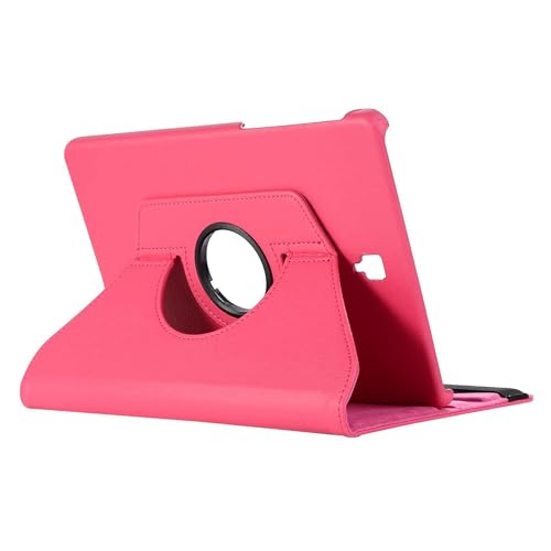Image of M Cart 360 Degree Rotating Leather Case Cover for Samsung Galaxy Tab S3 9.7 inch (SM-T820 /T825 /T827) 2017 Release (Dark Pink)