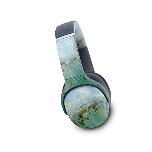 Image of MightySkins Carbon Fiber Skin Compatible with Skullcandy Crusher Evo Wireless - Green Shell | Protective, Durable Textured Carbon Fiber Finish | Easy to Apply | Made in The USA