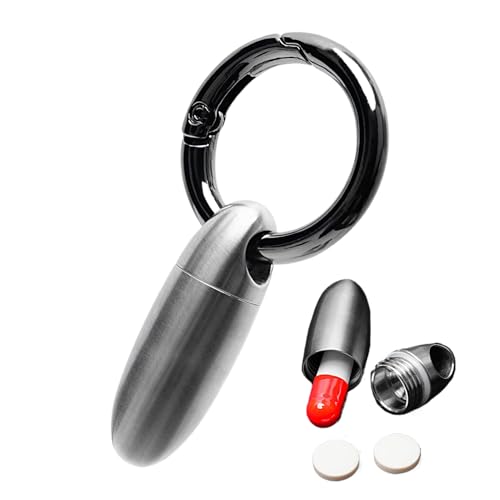 Contenedor de medicina mini organizador de vitaminas para senderismo