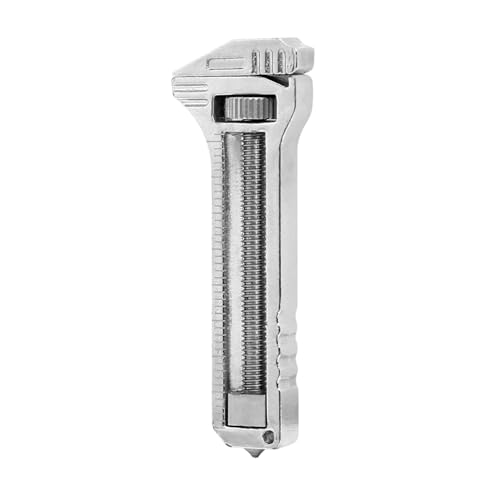 Multiherramienta compacta de titanio | Extractor de uñas abrebotellas | Llave de bolsillo portátil multiherramienta | Herramienta de llave de acero inoxidable Llave de titanio | Llave de bolsillo