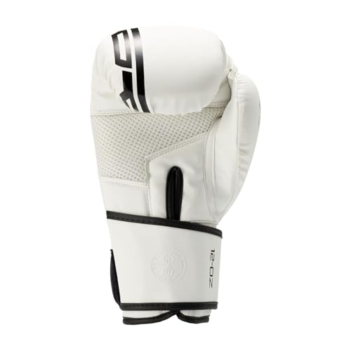 Image of STING Boxing - Armaplus Boxing Gloves | for Competition & Training (10OZ, White)