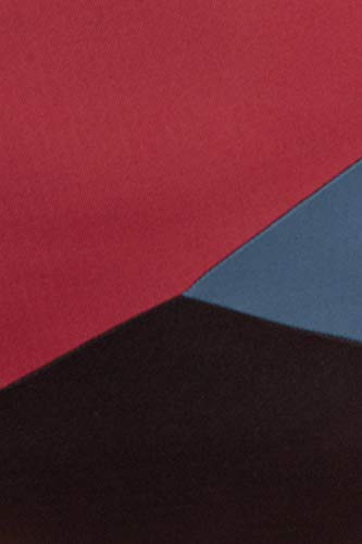 Parte de Baixo Hot Pants Tricolor Plus Size Preto-50