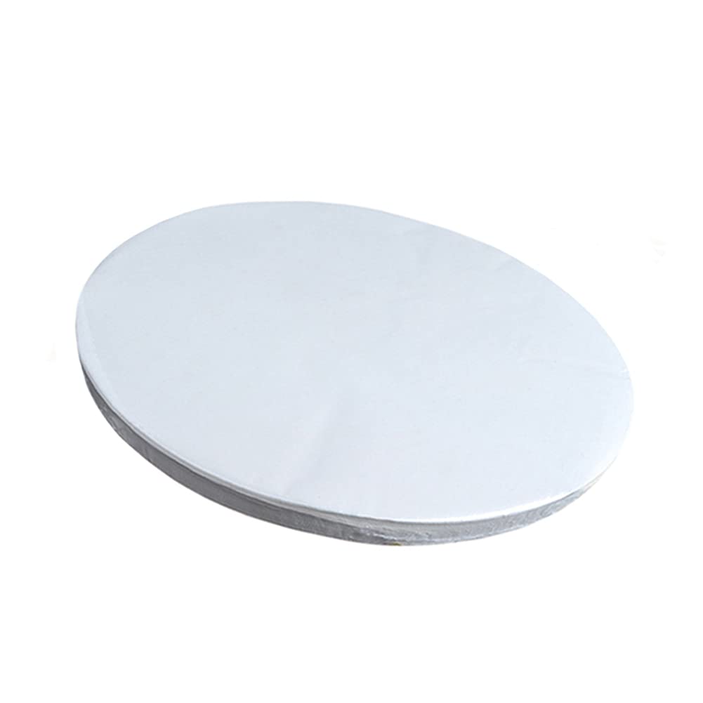 Ancdream 500 piezas de papel de pergamino redondo antiadherente – Papel de hornear forros para repostería, galletas y barbacoas Round: 37cm / 14.5 inch blanco