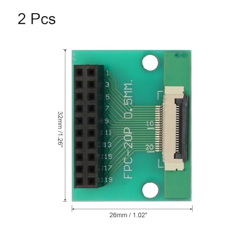 Conector FFC FPC de 20 pines para placa convertidora PCB de reproductor DVD 2