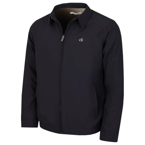 Calvin Klein Mens Hawkins Classic Stylish Jacket - Navy - L