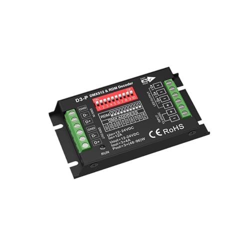 Décodeur DMX512 RDM pour illuminer vos corniches de salon et vitrines avec rubans 5050