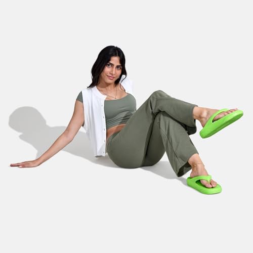 Image of Neeman's Cushers Flip Flops for Women | Powered by CushyVerse Technology for Ultimate Cushioning, Bounce & All-Day Comfort