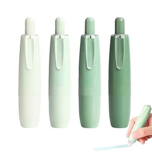 Fengyang® Stylo Ruban Adhésif Double Face, Rouleaux De Distributeur De Colle, Glue Tape Roller, Pour Scrapbooking, Bureau, Journalisation, Papier, Art (green)