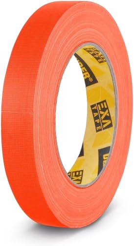Rouleau gaffer orange fluo Defender pour le balisage de scène de spectacle
