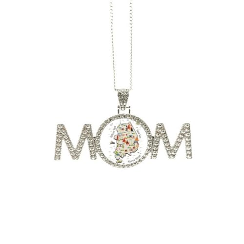Collier Corée du Sud bijou souvenir de voyage pour le quotidien