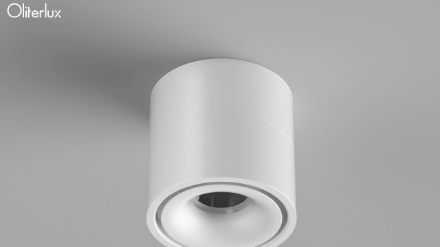 Image of 24W LED Dimmable White Ceiling Spot Light 4.92'' Aluminum CRI90 3000KCylinder Spotlight Indoor Modern Minimalist Focus White Ceiling Down Light Fixture for Living Room Hallway Foyer
