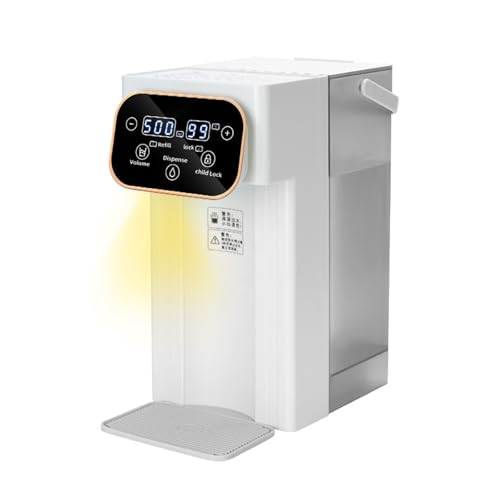 Electric Kettles, 3 S Instant Hot Water Dispenser for Quick Heating & Dispense, Adjustable 12 Temperatures & 8 Water Volume Dispense, Removable 100 Ounce 3L Water Tank Capacity, BPA Free