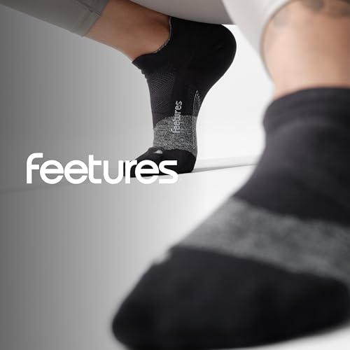 Image of Feetures Elite Light Cushion Mini Crew Sock - Sport Sock with Targeted Compression