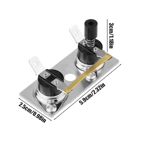 Image of Gosknor RV Water Heater Thermostat for Suburban, Premium Stainless Steel 120 Volt Water Heater Thermostat Switch Replacement Parts Ideal RV Accessories Compatible with Suburban 232282