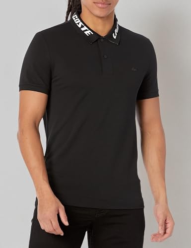 Lacoste Men's Jacquard Collar Detail Short Sleeve Shirt3