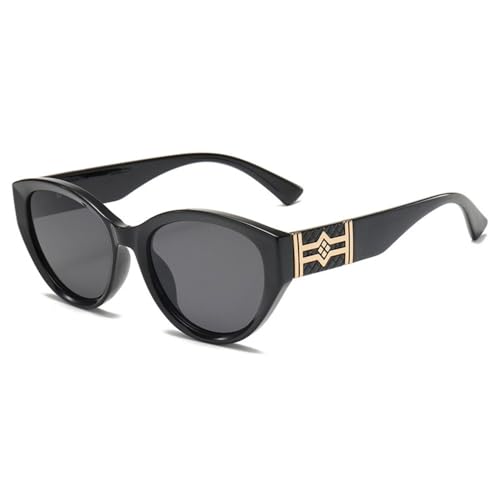 Lunettes de soleil de luxe pour femme design vintage surdimensionné et chic
