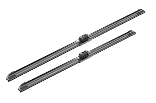 Image of BOSCH 3397014832 AeroTwin Wiper Blade Combo Pack - Set of 2 (26 inch & 22 inch) | Driver and Passenger Side Original Equipment Replacement Blades