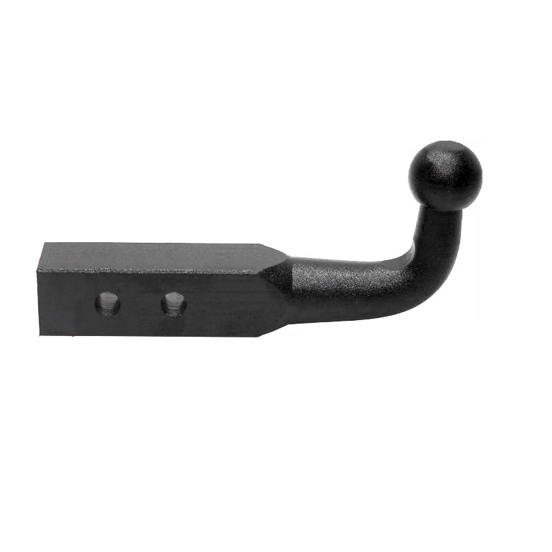 Kit d'Attelage Remorque Universel avec Boule 50mm–Tige d'Accouplement en Acier, Compatible Récepteur 50x50mm, pour Véhicules Tout-Terrain (2