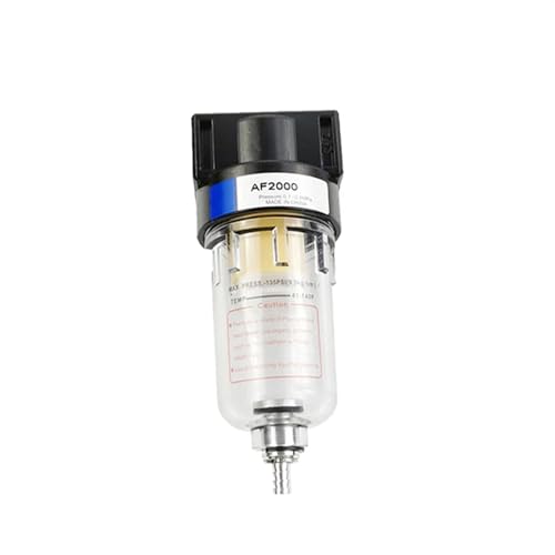 Separador de aceite y agua AF2000 de 1/4" para componentes neumáticos de compresor 6