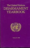 United Nations Disarmament Yearbook, 1988/Sales No E.89.Ix.5 9211421489 Book Cover