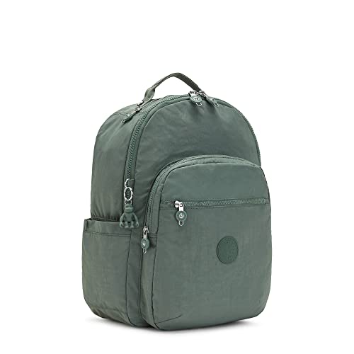 Image of Kipling Women's Seoul 15 inch Laptop Backpack, Durable, Roomy with Padded Shoulder Straps, Built-In Protective Sleeve