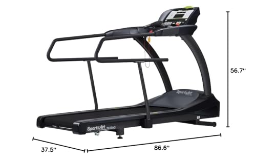 Caminadora SportsArt T655MS para rehabilitación cardio miniatura 2