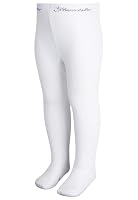 Sterntaler Strumpfhose uni - Baby und Kinder Strumpfhose mit hohem Baumwollanteil (90%) - hautsympathisch - bequeme Passform - pflegeleicht -Babykleidung ab Geburt - Größe 128, Farbe weiß