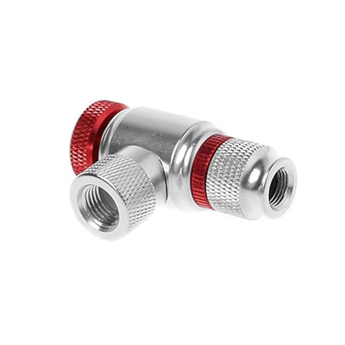 ALINREDBX CO2 Bike Tire Inflator Compatible with Presta and Schrader Valve Bicycle Pump for Mountain Bikes