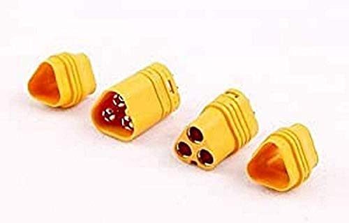 Yunique Espana IH-E4BV-ZGBK 10 Piezas (5 Pares) MT60 3.5 mm plátano Bullet Plug Conector Conjunto para RC ESC a Motor