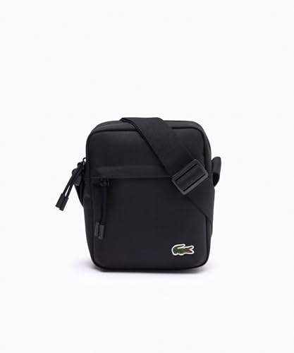 Bolso cruzado Lacoste para hombre bandolera negra casual NU4788NE Noir