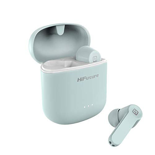 [Apply Coupon] HiFuture FlyBuds Truly Wireless Bluetooth in Ear Headphone with Mic (Mint Green)