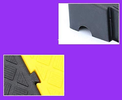 Rampa de umbral para silla de ruedas de plástico gris 25x27x11 cm miniatura 3