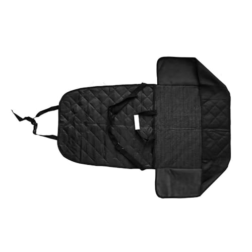 Image of HONEST OUTFITTERS Dog Car Seat Cover 2 Pack, Waterproof Front Seat Car Cover for Cars, Trucks, and Suvs, Pet Front Cover for Cars, Nonslip Dog Seat Cover, Black