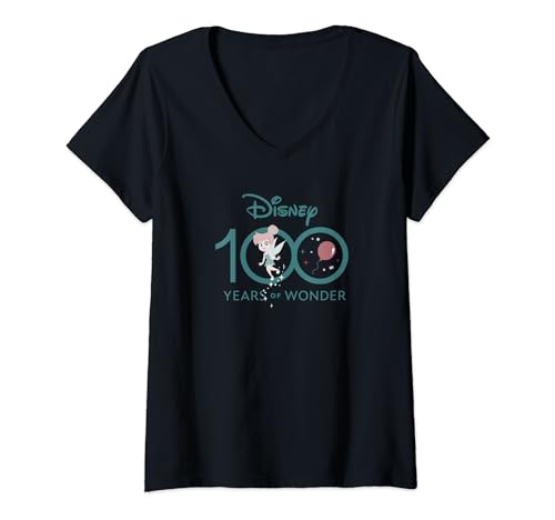 T-shirt Tinker Bell D100 Disney 100 Anniversary idéal pour les parcs