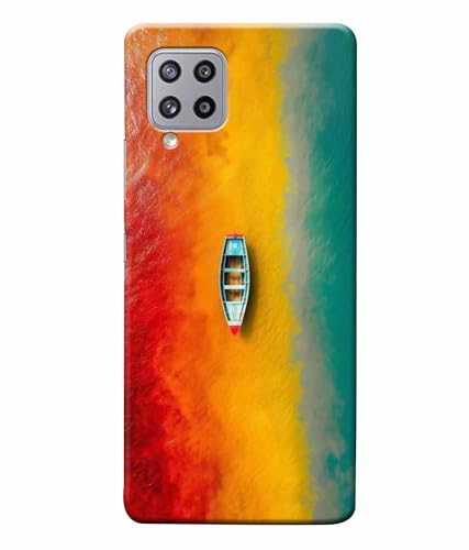 Image of Printed Hard Back Case Cover & Compatible for Samsung Galaxy A22 4G | Nature Vector Art (Multicolor) - D1207