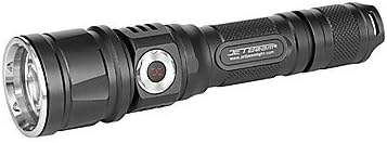 ZHYU Jetbeam DDC25 LED Flashlight with CREE U2 LED 600 Lumens - Uses 2 x CR123 or 1 x 18650 Battery