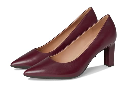 Cole Haan Cole Haan Women's Grand Ambition 2.0 Angelica Pumps, Black Garnet Leather, 8-B US