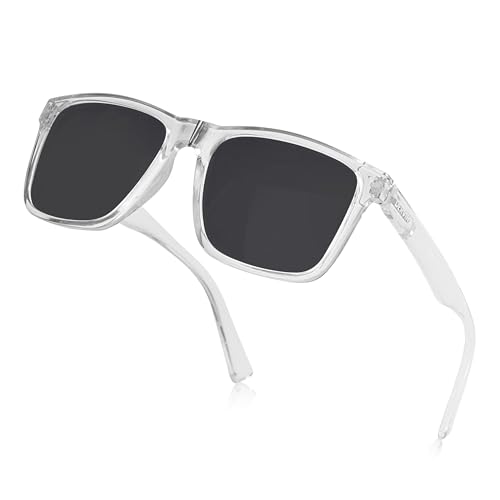Image of Dervin UV Protected Polarized Square Sunglasses for Men and Women