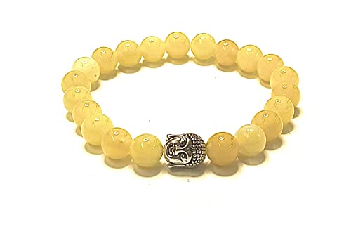 Generico ALCHIMIA - Bracciale unisex Buddha pietre...